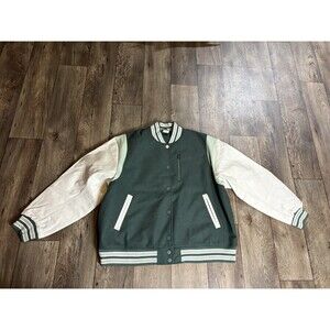 Nike Sportswear Classic Destroyer Oversized Fit Jacket FN3672-338 Women’s Size L